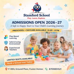 Stamford Play School & Daycare Fusion Homes